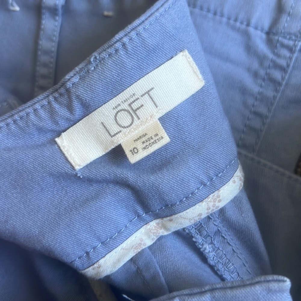 Loft Chino Skinny Pants, Size 10 - image 2